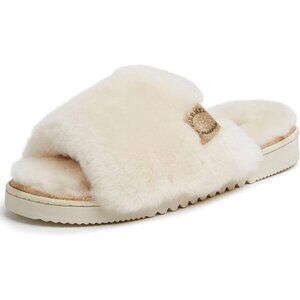 Women's Fireside Cairns Shearling Easy on/Off Slide Sandal Slipper